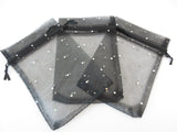 Organzabeutel Punkte - 13cm x 20cm