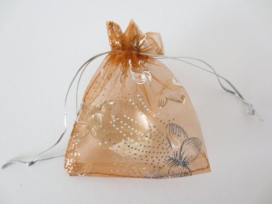 Organzabeutel Schmetterling - 13cm x 20cm