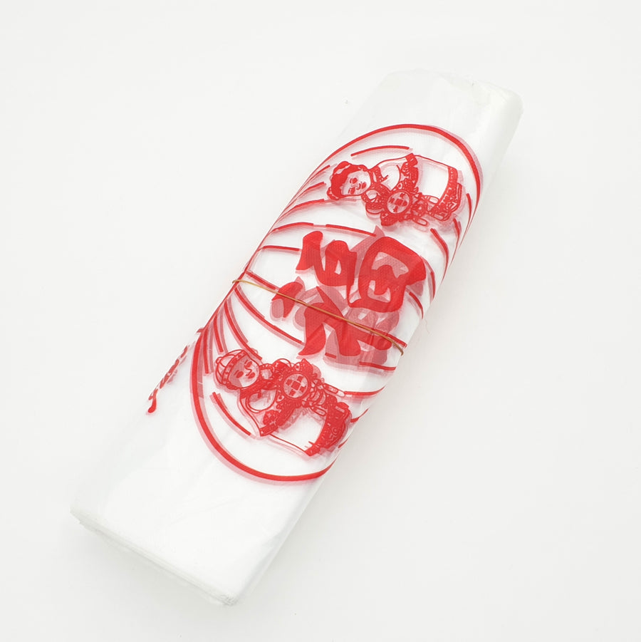 Plastik Glckstten wei (50 Stck) klein