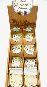 Natürliche Bergkristall Cluster Set (16 Stück)