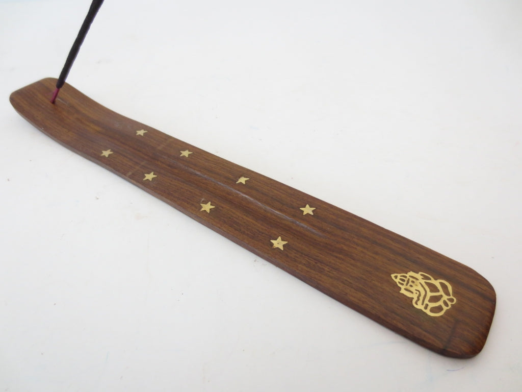 Räucherstäbchenhalter aus Holz – Ganesh (10 Stück)