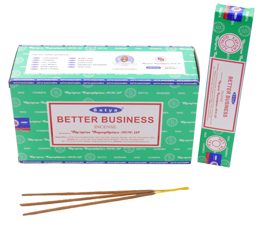 Satya Nag Champa Better Business 15 g