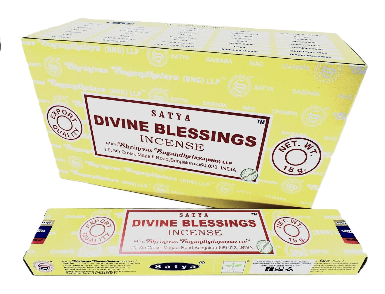 Satya Erd-Räucherwerk - Divine Blessings 15g