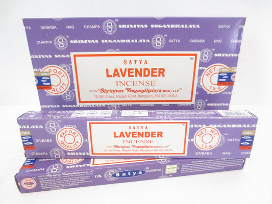Satya Erd-Räucherwerk - Lavendel 15 g