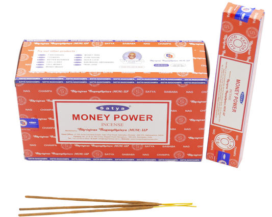 Satya Nag Champa Money Power 15 g