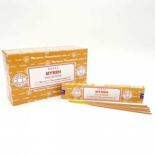 Satya Erd-Räucherwerk - Myrrhe 15g