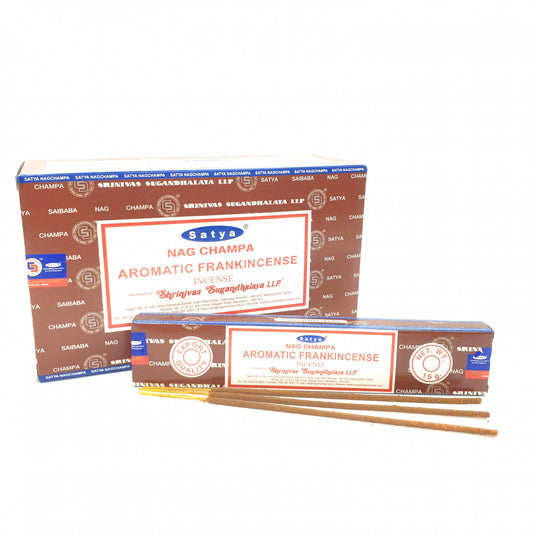 Satya Nag Champa - Aromatischer Weihrauch 15g