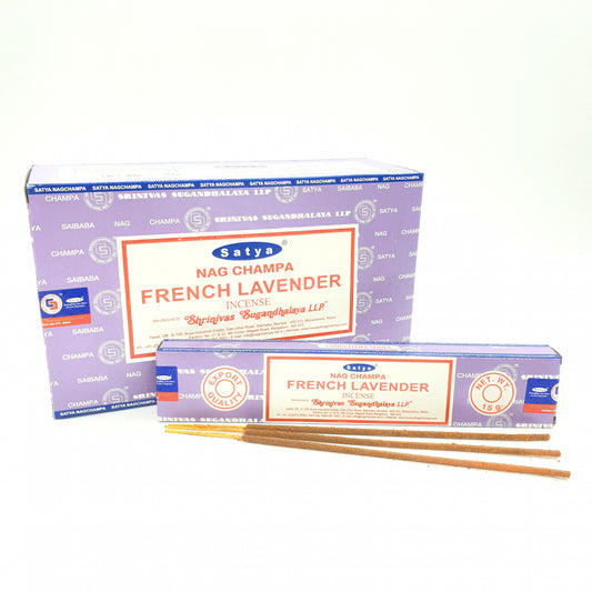 Satya Nag Champa - Französischer Lavendel 15g