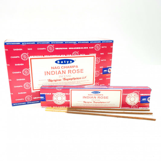 Satya Nag Champa - Indische Rose 15g