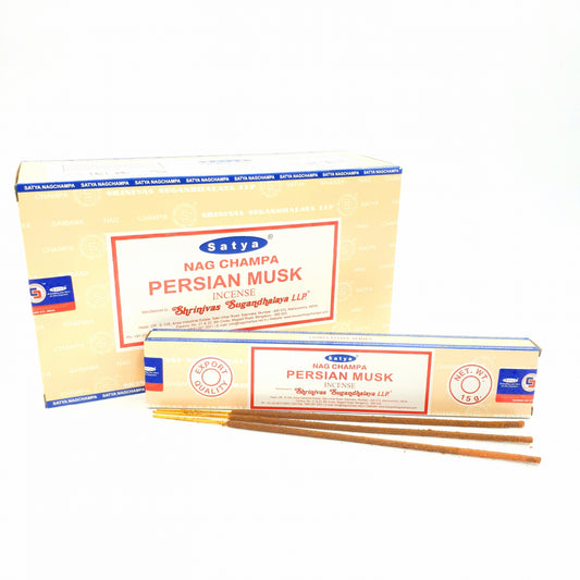 Satya Nag Champa - Persischer Moschus 15g