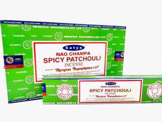 Satya Nag Champa - Spicy Patchouli 15g