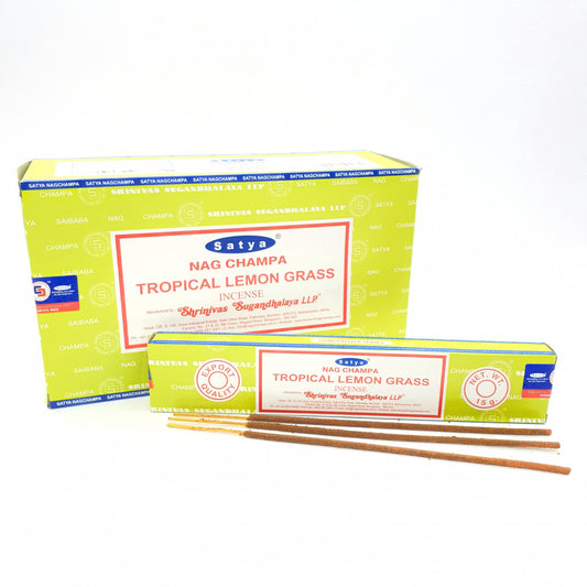 Satya Nag Champa - Tropisches Zitronengras 15g