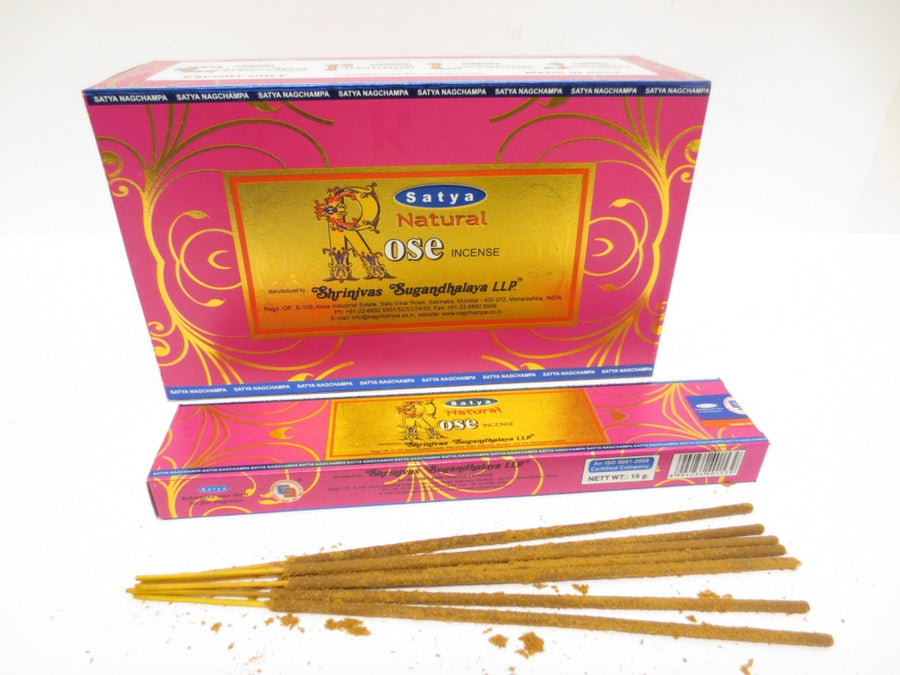 Satya Natural - Rose Weihrauch 15g
