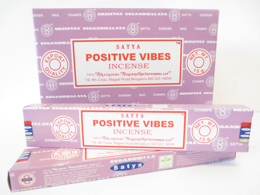 Satya Erd-Räucherwerk - Positive Vibes 15g