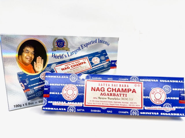 Satya Sai Baba Nag Champa – 100g (61. Jahrestag, 2025)