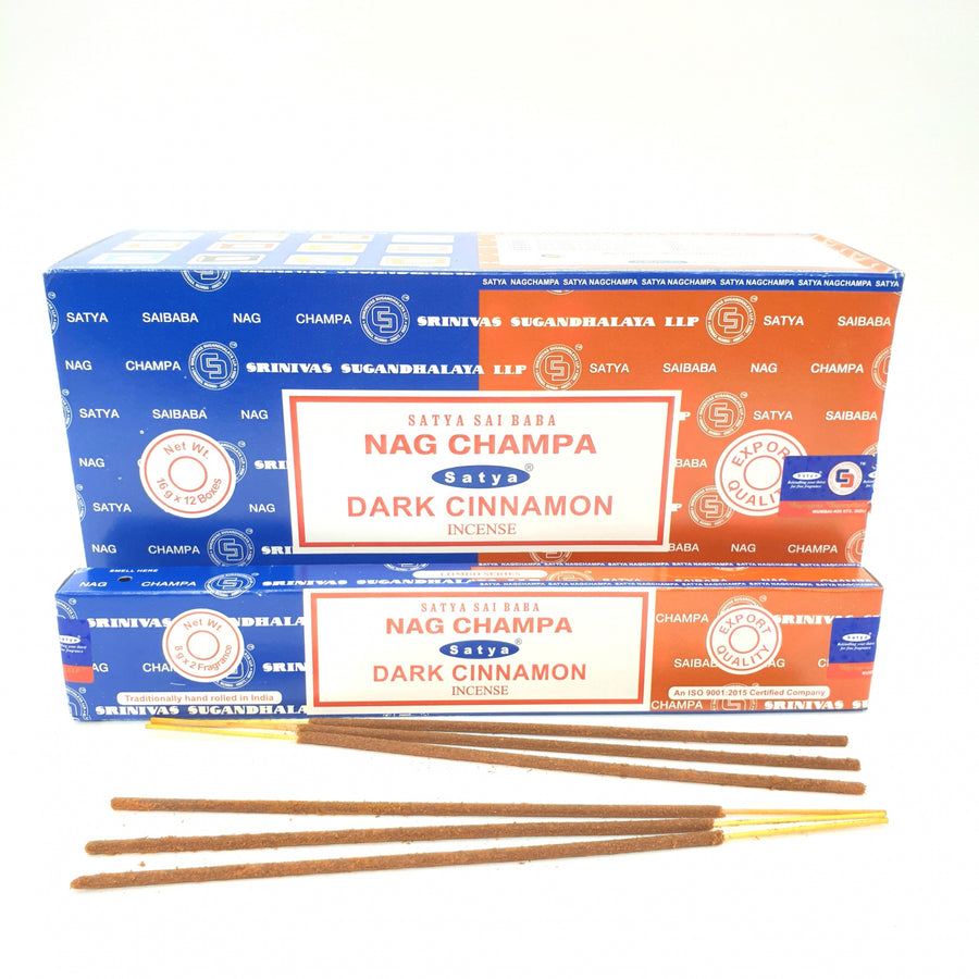 Satya Sai Baba - Nag Champa &amp; Dark Cinnamon 16g