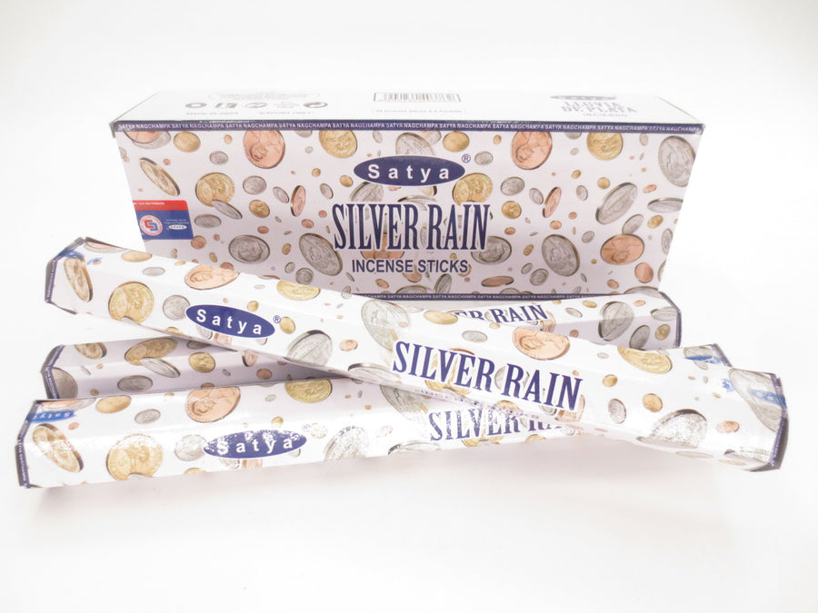 Satya Weihrauch Hexa - Silver Rain