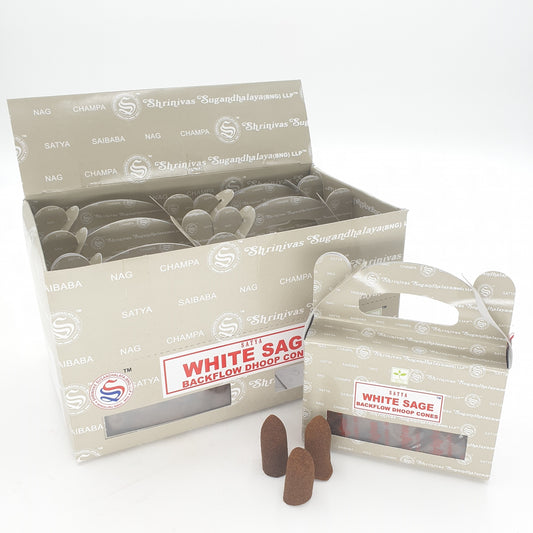 Satya Rückflusskegel - Weißer Salbei (Erde)