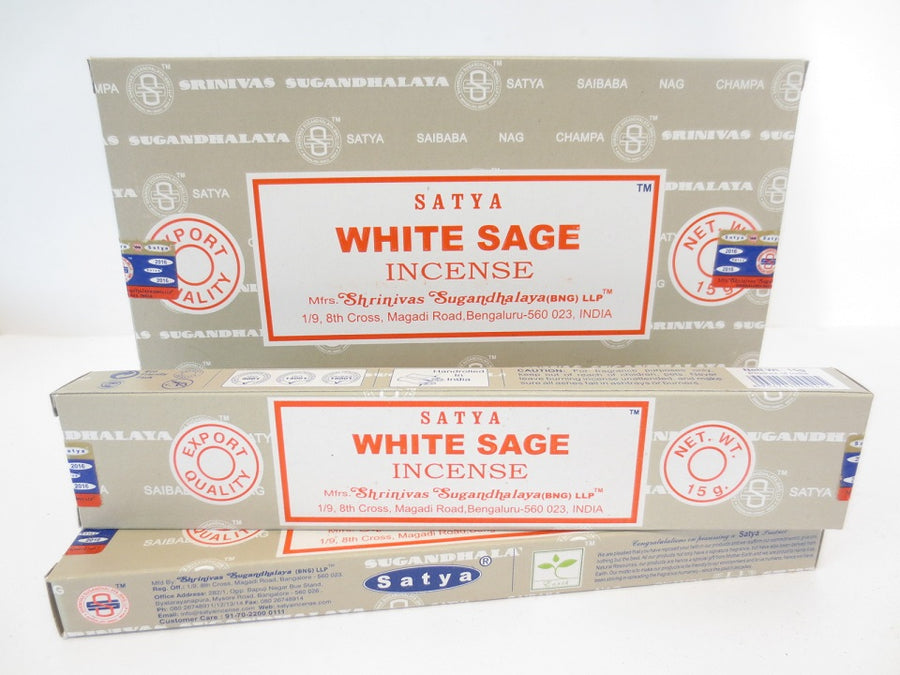 Satya Erd-Räucherwerk - White Sage 15g