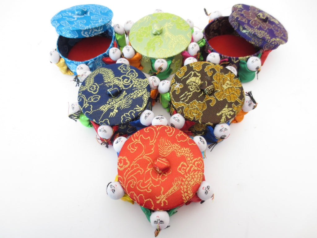 Schmuckkästchen mit Glückspuppen