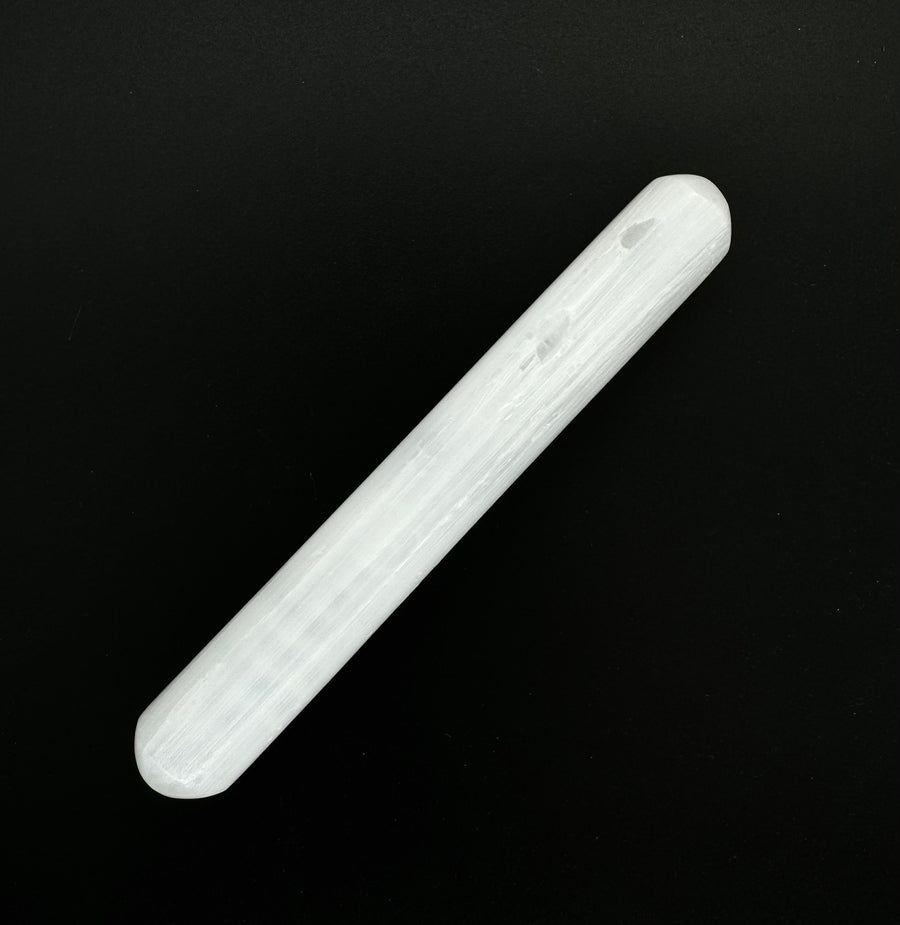 Selenit Massage-Stab (Massiv AA Qualität)