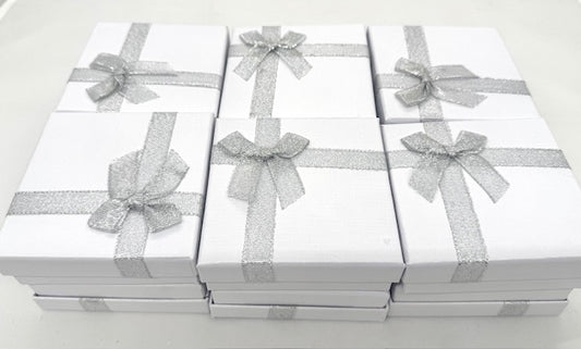 Geschenkbox 12er-Set - Weiß