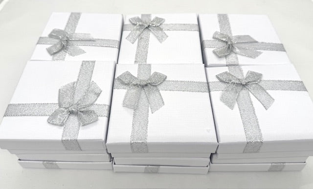 Geschenkbox 12er-Set - Weiß