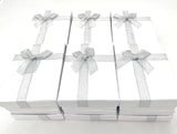 Geschenkbox 12er-Set - Weiß Lang