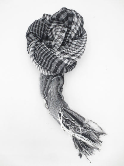 Großhandel - Schal-Set mit Karomuster (12 Stück)