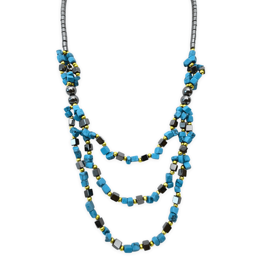 Stein- und Hmatit-Kette Trkis
