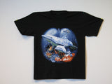 Kinder kung fu anzug blau grosse 4