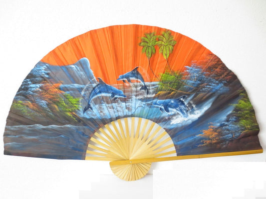 Thaise Waaier Dolfijnen (groß)