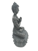 Tibetische Buddha-Statue – Schwarz