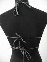 Shirt mit Perlen (silber)