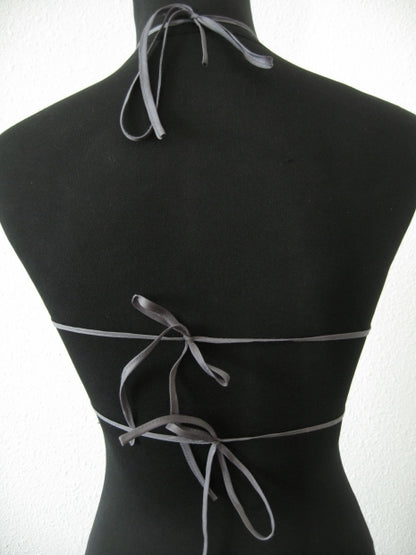 Shirt mit Perlen (silber)