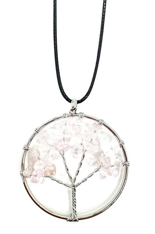 Tree of Life Halskette - Bergkristall