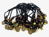 Verstellbare Glücksmünzen-Armbänder II, 12 Stück