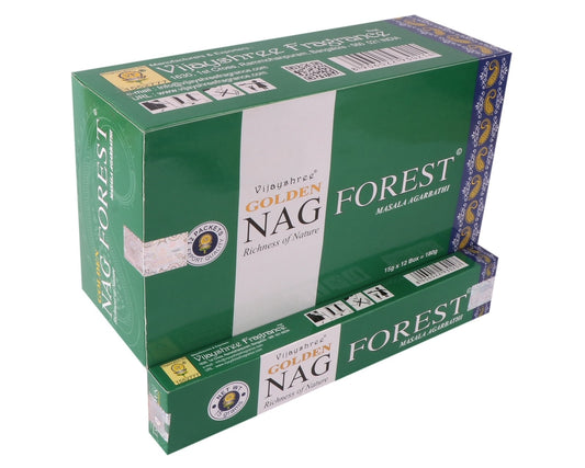 Golden Nag Forest Masala Räucherstäbchen 15 g