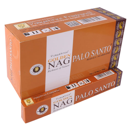 Golden Nag Palo Santo Masala Räucherstäbchen 15 g