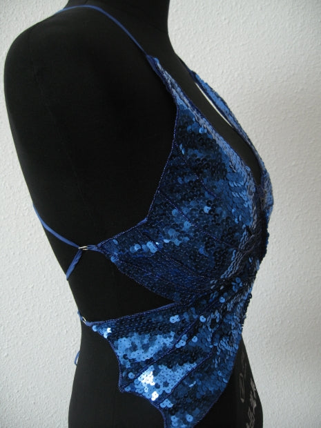 Shirt mit Schmetterlingen (blau)