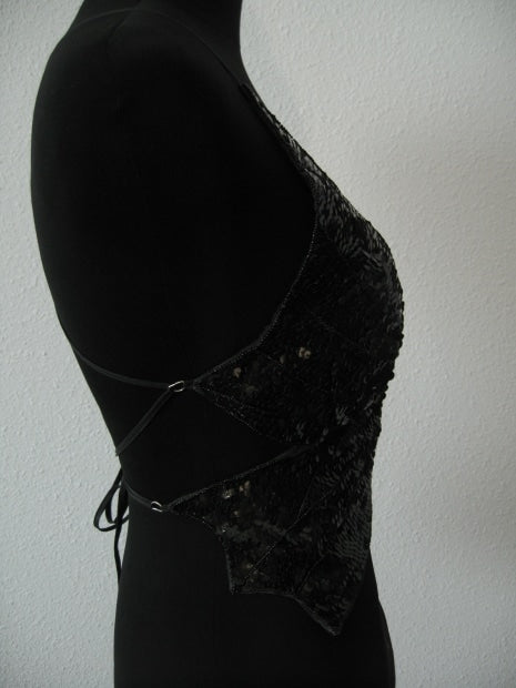 Shirt mit Schmetterlingen (schwarz)