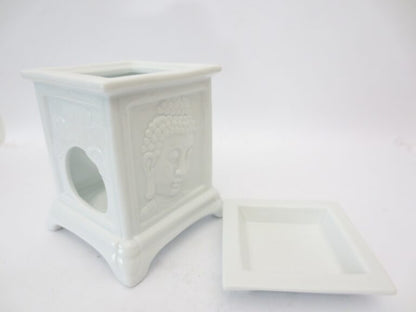 Luxus-Ölbrenner mit weißem Buddha