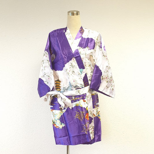 Großhandel – Kurzer japanischer Kimono, lila