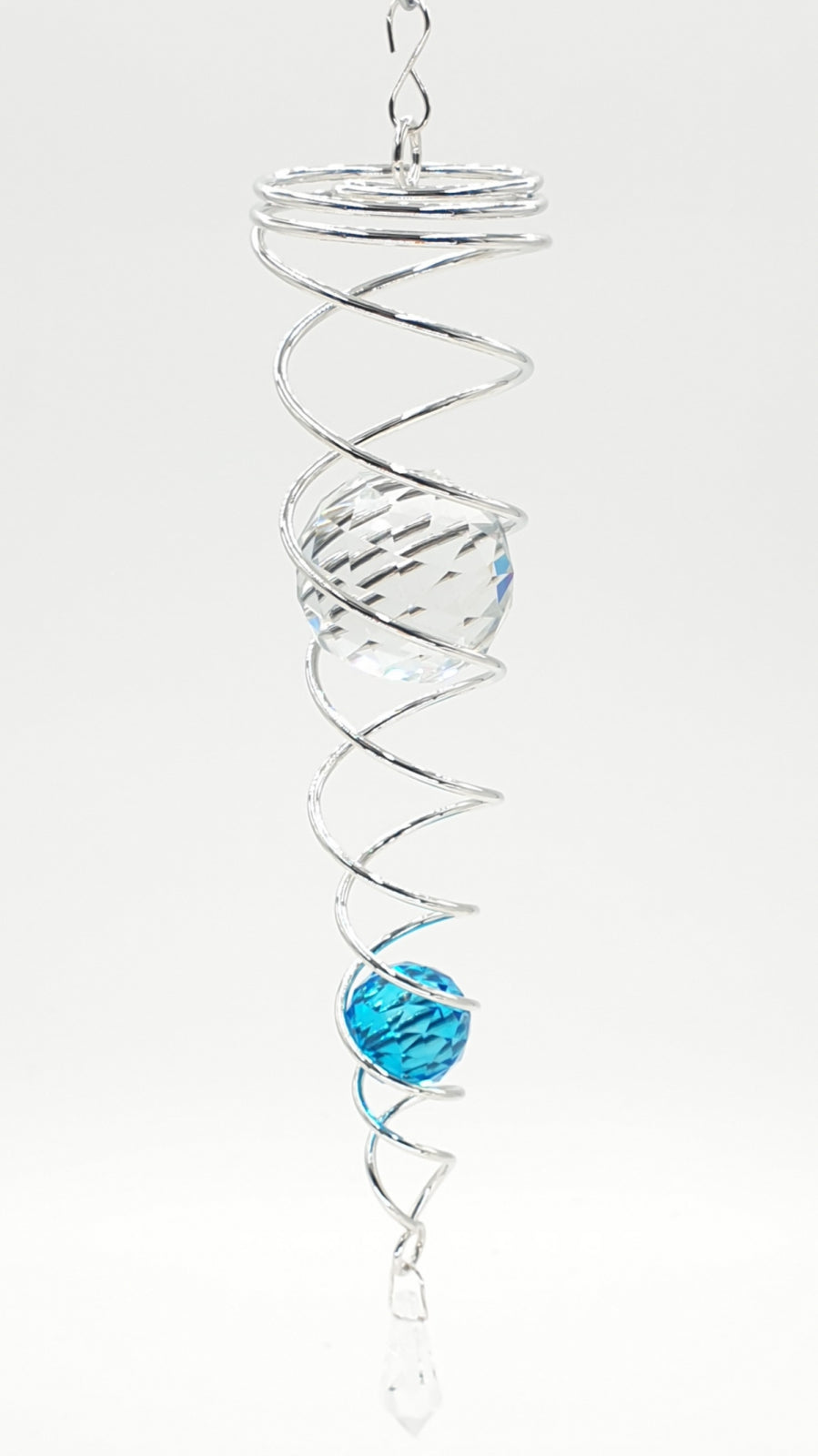 Großhandel – Mini-Wirbelwindrad mit 2 blauen Kugeln