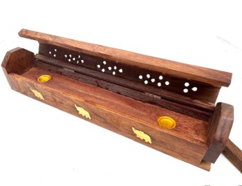 Großhandel - Tulasi Räucherstäbchenhalter-Geschenkset - Jasmin (6 Stück)