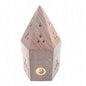 Großhandel - Pyramidenförmiger Kegelbrenner aus Holz, Yin Yang (6 Stück)