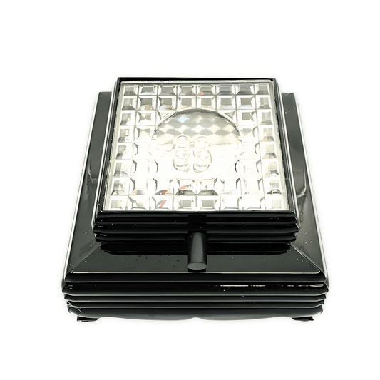 Schwarze Lichtbasis für Kristalle – 8 cm