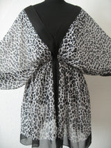 Schwarz/weie Bluse III